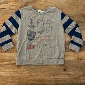 Burberry Boys Graphic Long Sleeve Shirt